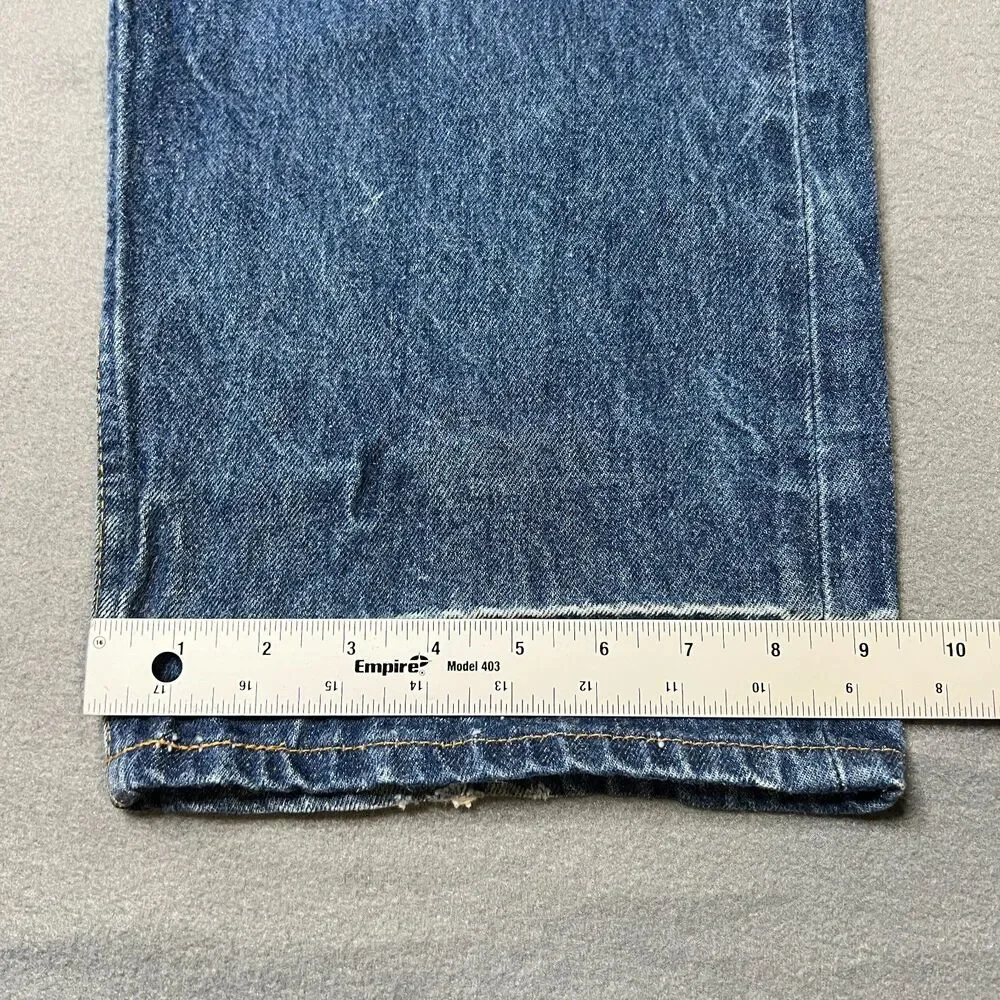 Vintage Levi's 501 Jeans Men's 46x30 (Fits 42x27.5) Blue Cotton Denim Straight